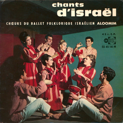 Chœurs Du Ballet Folklorique Israélien Aloomim - Chants D'Israël (EP) 29220 Vinyl Singles EP Goede Staat