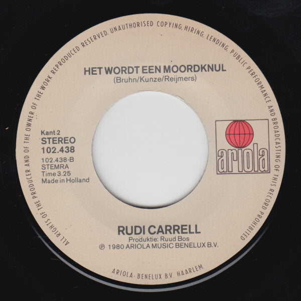 Rudi Carrell - Zij Heeft Nog Nooit 31112 37578 Vinyl Singles Goede Staat