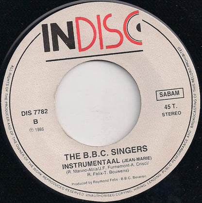 B.B.C. Singers - Jean-Marie 31449 Vinyl Singles VINYLSINGLES.NL