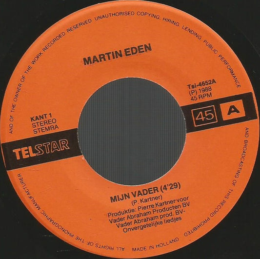 Martin Eden - Mijn Vader