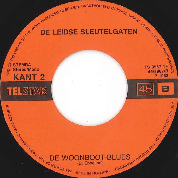 Leidse Sleutelgaten - Joke Stop Met Koken Vinyl Singles VINYLSINGLES.NL
