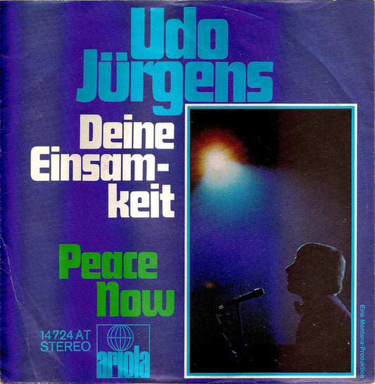 Udo Jurgens - Deine Einsamkeit 13821 Vinyl Singles VINYLSINGLES.NL