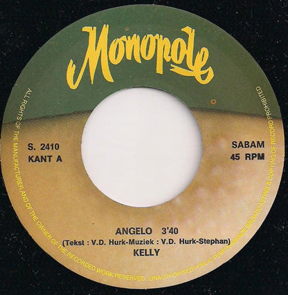 Kelly - Angelo 15231 Vinyl Singles Goede Staat