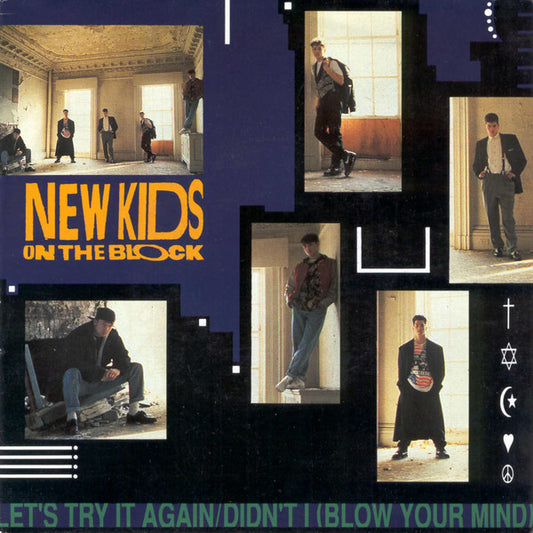 New Kids On The Block - Let's Try It Again 20150 Vinyl Singles Goede Staat