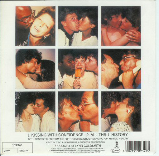 Will Powers - Kissing With Confidence Vinyl Singles Vinyl Zeer Goed / Hoesje Goed "VINYLSINGLES.NL"