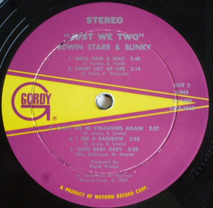 Edwin Starr & Blinky - Just We Two (LP) 48266 Vinyl LP VINYLSINGLES.NL