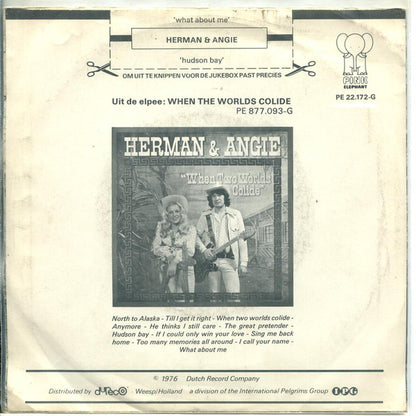 Herman & Angie - What About Me 28187 Vinyl Singles Goede Staat