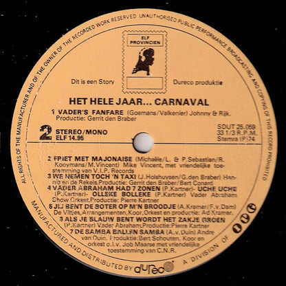 Various - De Feestplaat Van Het Jaar (LP) 45199 41930 46430 48092 49320 50037 Vinyl LP VINYLSINGLES.NL