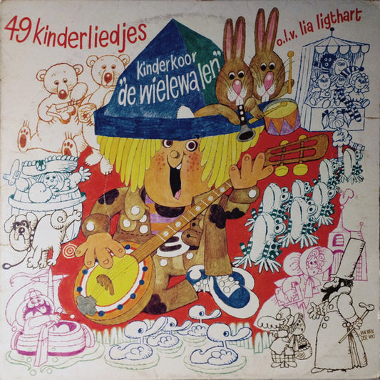 Kinderkoor De Wielewalen - 49 Kinderliedjes (LP) Vinyl LP VINYLSINGLES.NL