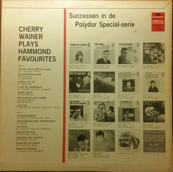Cherry Wainer - Cherry Wainer Plays Hammond Favorites (LP) 49696 Vinyl LP VINYLSINGLES.NL