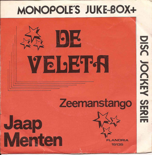 Jaap Menten - De Veleta Vinyl Singles VINYLSINGLES.NL