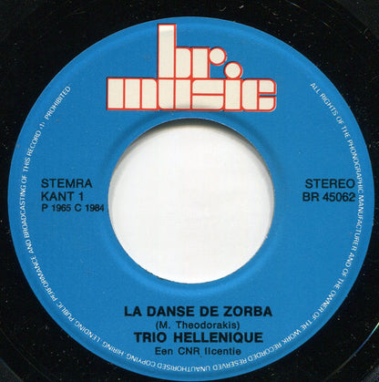 Trio Hellenique - La Danse De Zorba 32440 Vinyl Singles VINYLSINGLES.NL