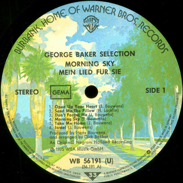 George Baker Selection - Morning Sky - Mein Lied Für Sie (LP) 40799 42065 Vinyl LP VINYLSINGLES.NL