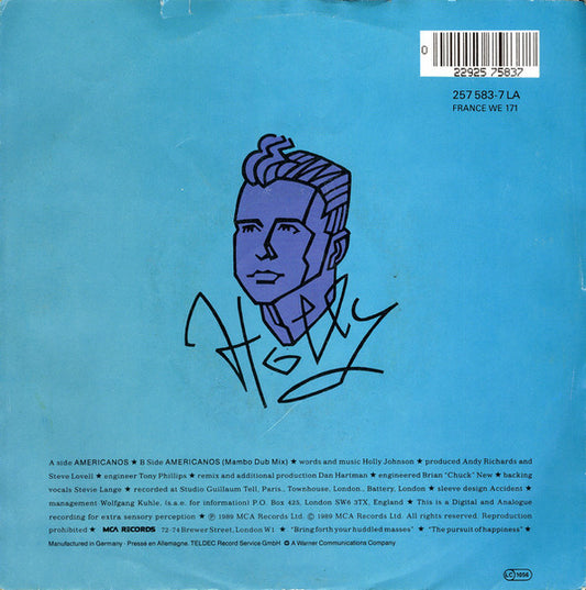 Holly Johnson - Americanos 33307