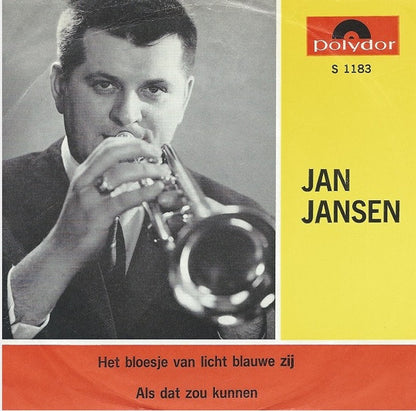 Jan Jansen - Het Bloesje Van Licht Blauwe Zij Vinyl Singles Vinyl Very Good (VG) <br> Hoes Good Plus (G+)