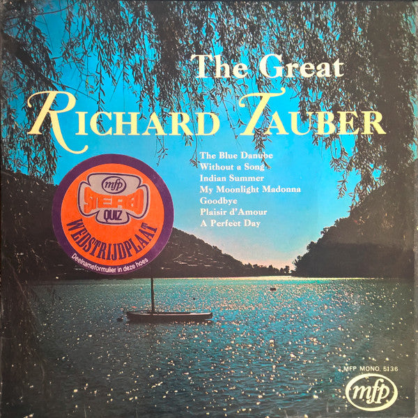 Richard Tauber - The Great (LP) 42358 Vinyl LP VINYLSINGLES.NL