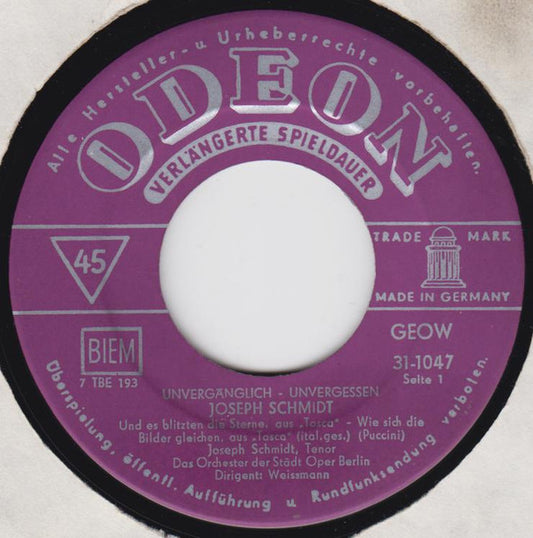 Joseph Schmidt - Joseph Schmidt