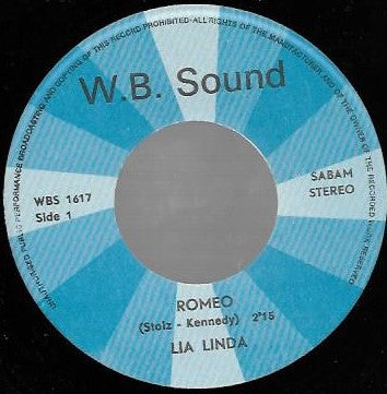 Lia Linda / Soul To Soul Orchestra - Romeo Vinyl Singles VINYLSINGLES.NL