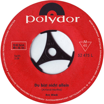 Roy Black - Du Bist Nicht Allein 36869 Vinyl Singles VINYLSINGLES.NL