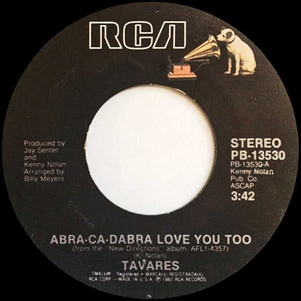 Tavares - Abra-Ca-Dabra Love You Too 09921 Vinyl Singles VINYLSINGLES.NL