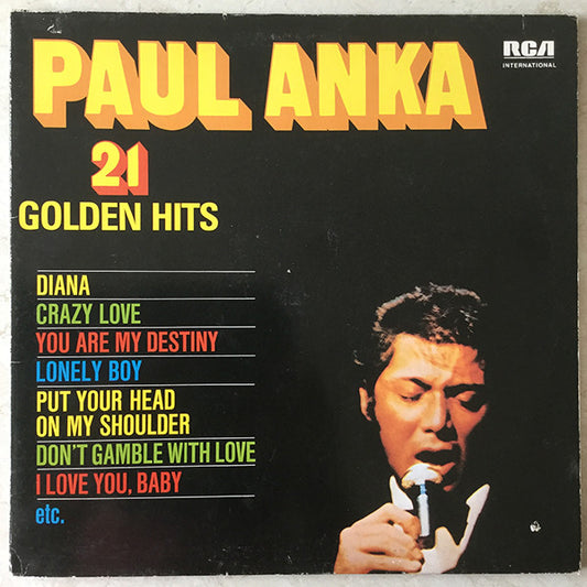 Paul Anka - 21 Golden Hits (LP) 48541 Vinyl LP VINYLSINGLES.NL