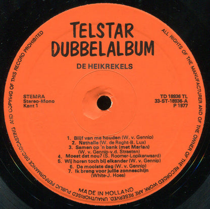 Heikrekels - Dubbel (LP) 48998 Vinyl LP VINYLSINGLES.NL