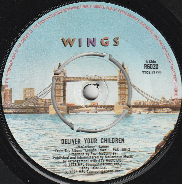 Wings - I've Had Enough Vinyl Singles VINYLSINGLES.NL
