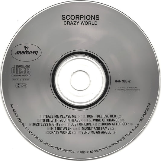 Scorpions - Crazy World (CD)