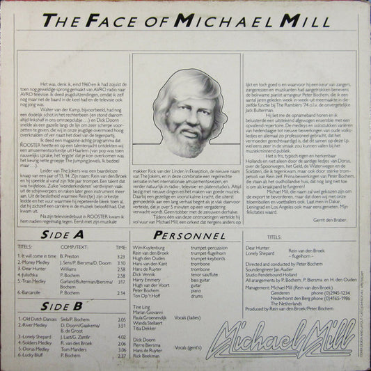 Rein van den Broek - The Face Of Michael Mill (LP)