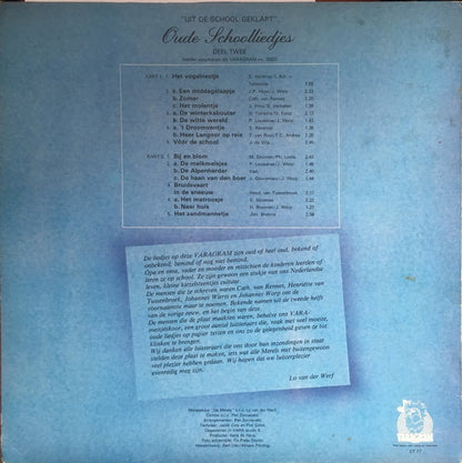 Meisjeskoor De Merels - Uit De School Geklapt - Oude Schoolliedjes Deel Twee (LP) 49321 Vinyl LP VINYLSINGLES.NL