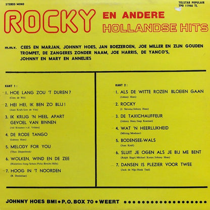 Various - Rocky En Andere Hollandse Hits (LP) 46425 Vinyl LP VINYLSINGLES.NL