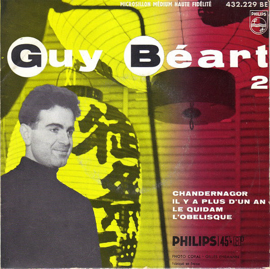 Guy Béart - 2 (EP) 03777 Vinyl Singles EP Goede Staat