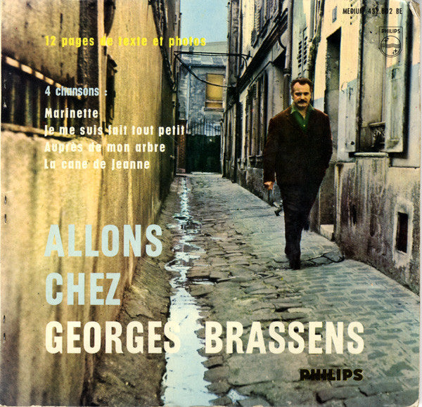 Georges Brassens - Allons Chez Georges Brassens (EP) 07146 Vinyl Singles EP Goede Staat