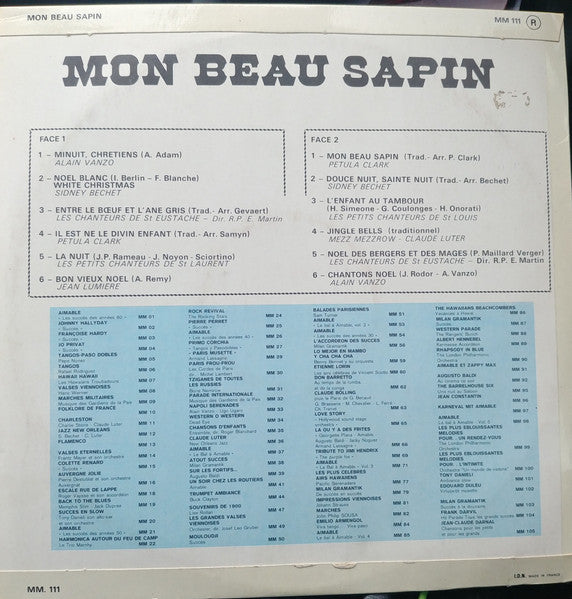 Various - Mon Beau Sapin (LP) 49109 Vinyl LP VINYLSINGLES.NL