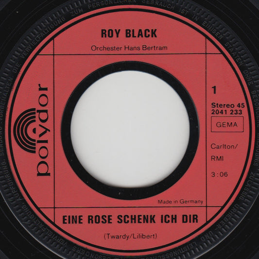 Roy Black - Eine Rose Schenk Ich Dir 52158
