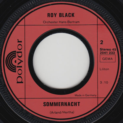 Roy Black - Eine Rose Schenk Ich Dir 32761 Vinyl Singles Goede Staat