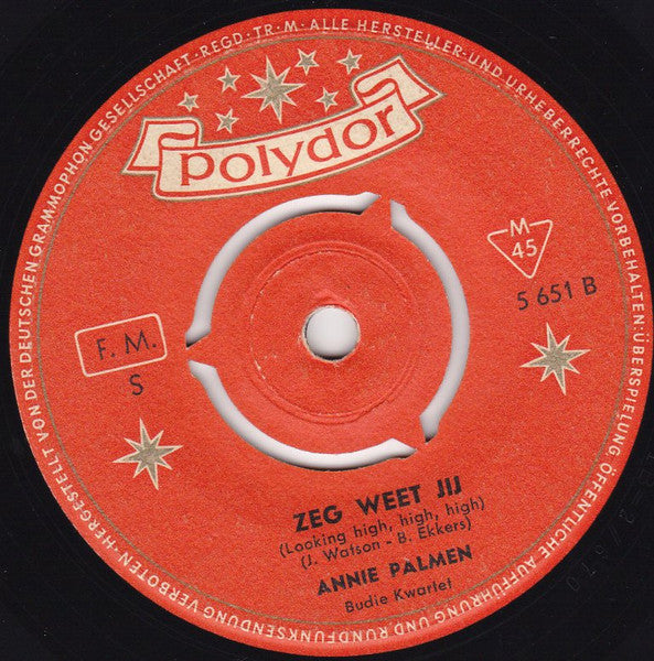 Annie Palmen - Wat Een Geluk 32653 Vinyl Singles VINYLSINGLES.NL