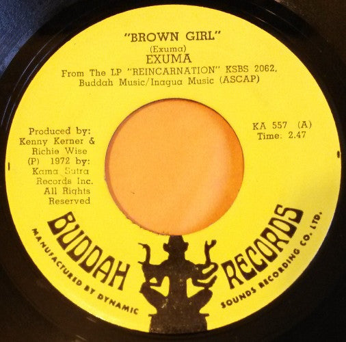 Exuma - Brown Girl 21841 Vinyl Singles Goede Staat