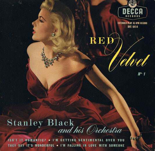 Stanley Black And His Orchestra - Red Velvet No.1 08648 Vinyl Singles Goede Staat