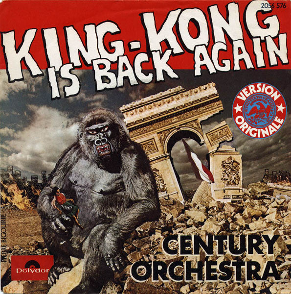 Century orchestra - King-kong is back again 06335 Vinyl Singles VINYLSINGLES.NL