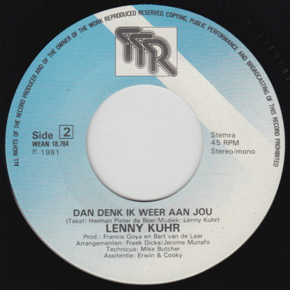 Lenny Kuhr - Weet Je Wie We Zagen 32041 Vinyl Singles Goede Staat