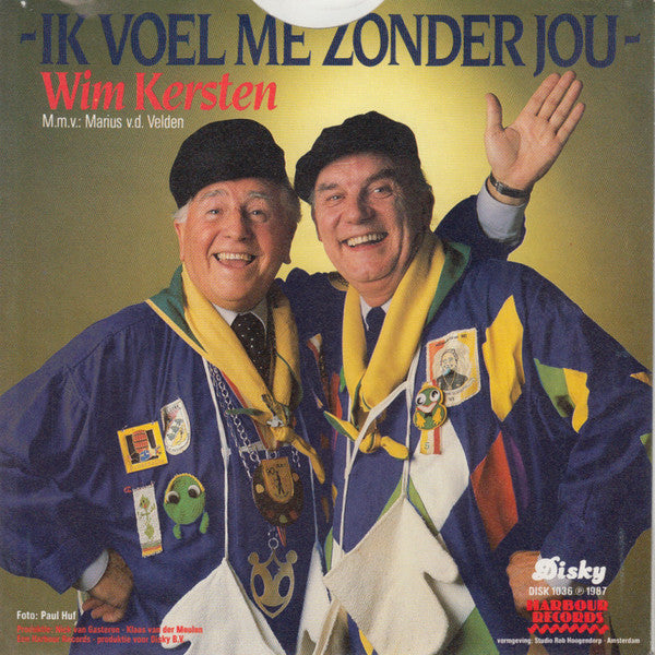 Wim Kersten m.m.v. Marius v. d. Velden - Iedere avond wordt het donker 01166 05058 Vinyl Singles VINYLSINGLES.NL