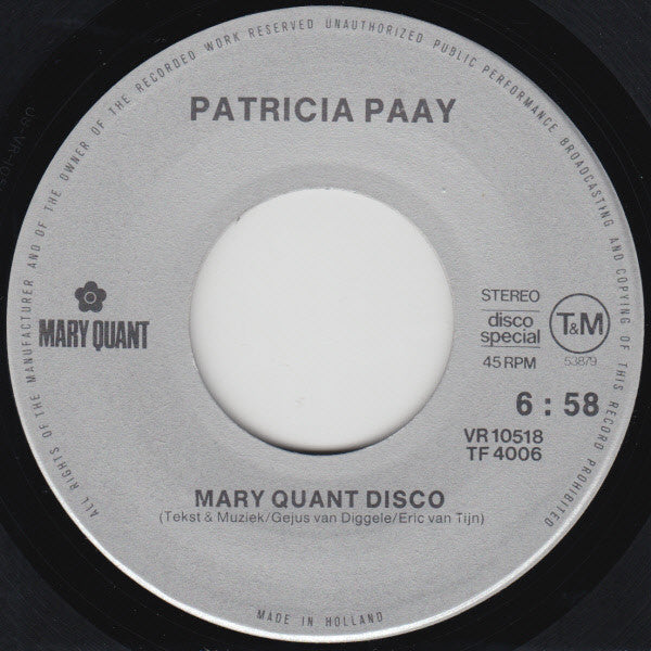 Patricia Paay - You Colour My Life Vinyl Singles VINYLSINGLES.NL