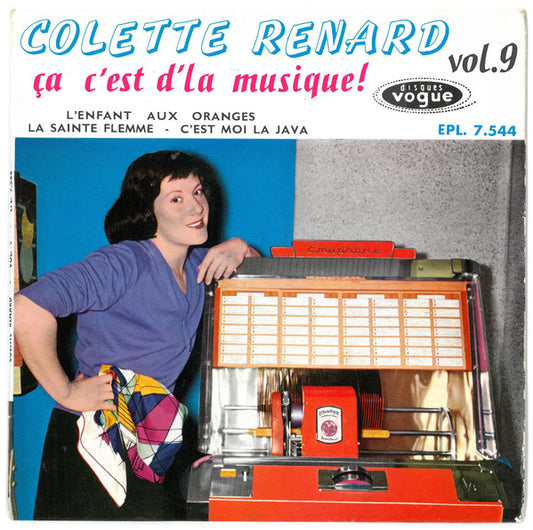 Colette Renard - Ça C'est D'La Musique ! (Vol. 9) (EP) 24252 Vinyl Singles EP Goede Staat