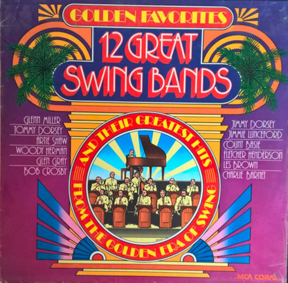 Various - Golden Favorites (12 Great Swing Bands) (LP) 42893 Vinyl LP Goede Staat