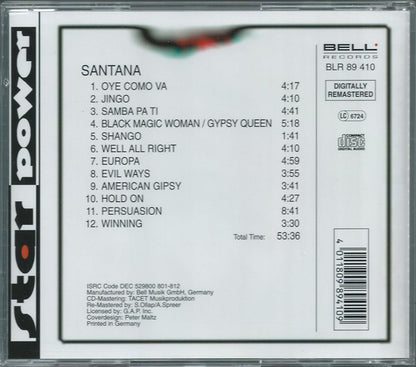 Santana - Star Power (CD) Compact Disc VINYLSINGLES.NL