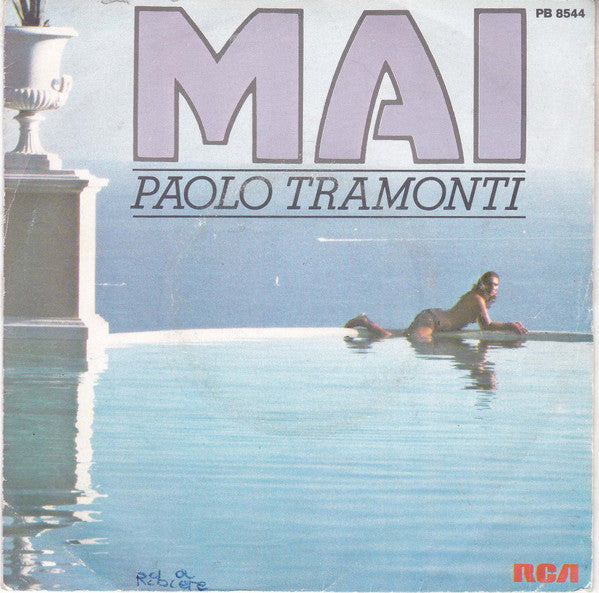 Paolo Tramonti - Mai 32888 Vinyl Singles Goede Staat