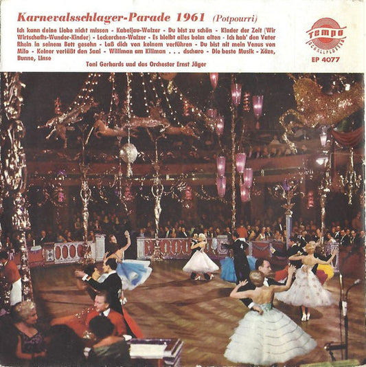 T. Gerhards Und Das Orch. Ernst Jäger - Karnevalsschlager-Parade 1961 12191 Vinyl Singles Goede Staat