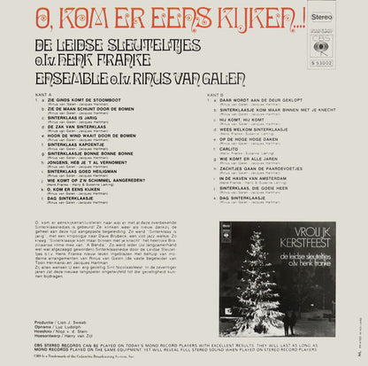 Leidse Sleuteltjes - O, Kom Er Eens Kijken (LP) 41537 Vinyl LP VINYLSINGLES.NL
