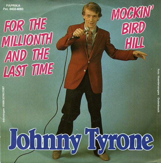 Johnny Tyrone - Mockin' n Bird Hill Vinyl Singles Vinyl Very Good (VG) <br> Hoes Good Plus (G+)